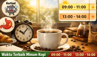 Minum Kopi Terlalu Pagi Bisa Ganggu Tubuh, Ini Waktu Ideal yang Disarankan