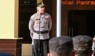 Jam Pimpinan Perdana, Kapolres Takalar AKBP Ginanjar Fitriadi Tekankan Disiplin dan Pelayanan Prima