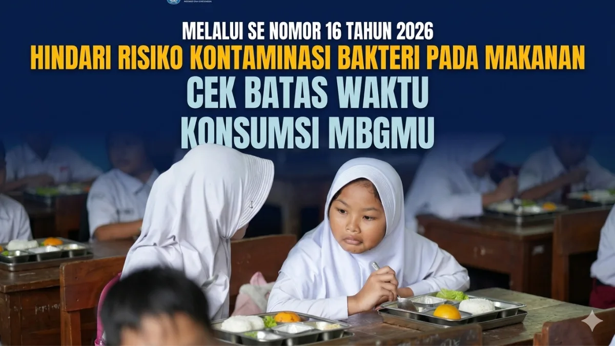Batas Waktu Konsumsi MBG Maksimal 4 Jam