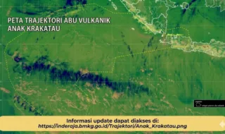 Erupsi Gunung Anak Krakatau, Abu Vulkanik Ganggu Penerbangan