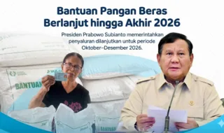 Bantuan Pangan Beras Dilanjutkan hingga Desember 2026