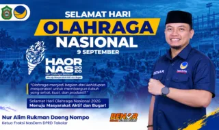 Haornas 2026, Nur Alim Rukman Ajak Masyarakat Takalar Aktif dan Bugar