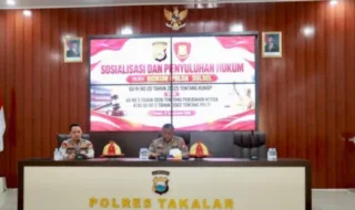 Polres Takalar Perkuat Pemahaman Hukum Personel, Bahas KUHAP dan UU Polri Terbaru